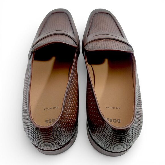 Hugo Boss Penny Brown Leather Loafers UK 8 US 9 main image 14